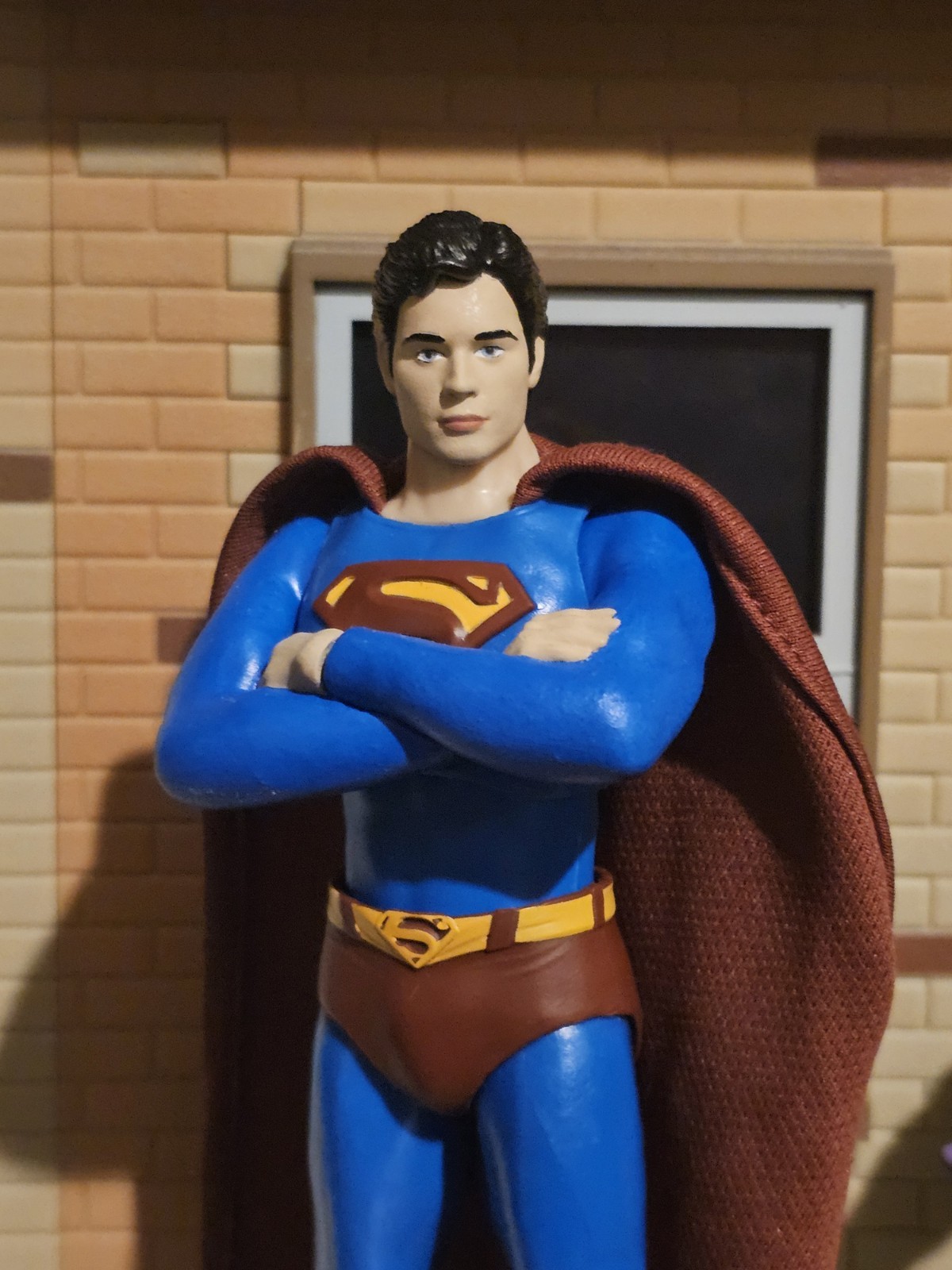 Custom Head For Superman Returns Smallville Tom Welling