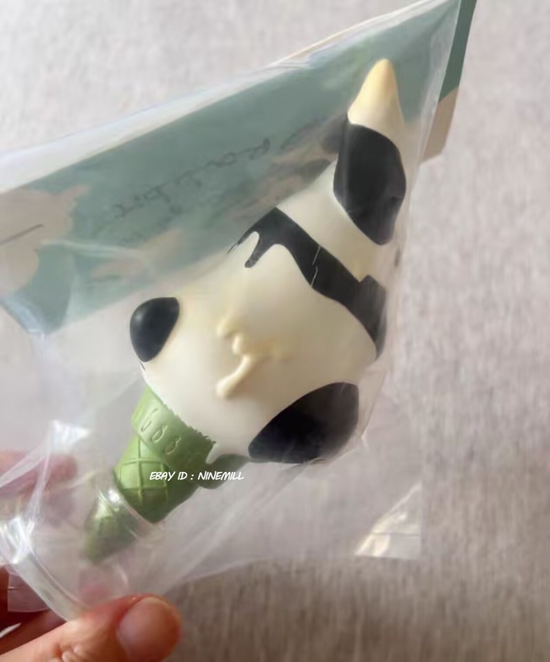 Sooya Studio panda Icecream Bbangbba Rabbit Statue Model Tidal Current Toys