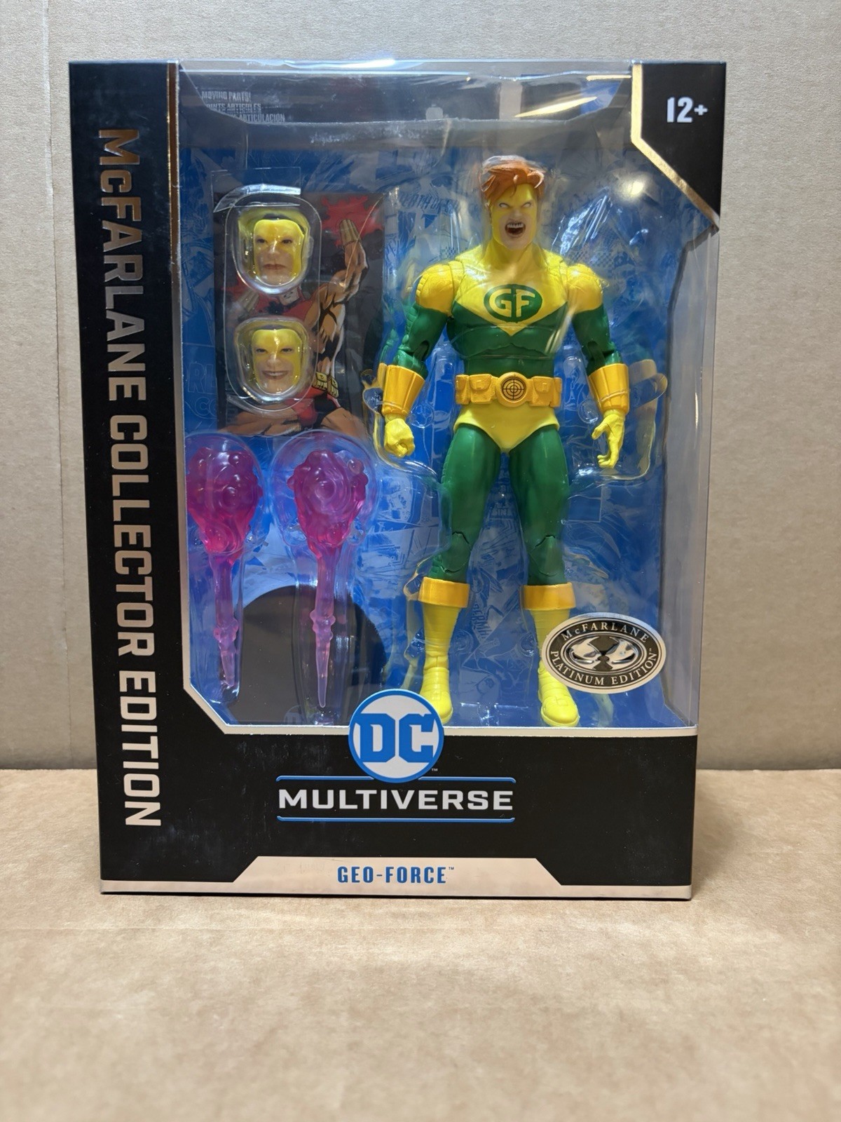 2026 McFarlane DC Collector Edition – The Outsiders: GEO-FORCE (PLATINUM CHASE)