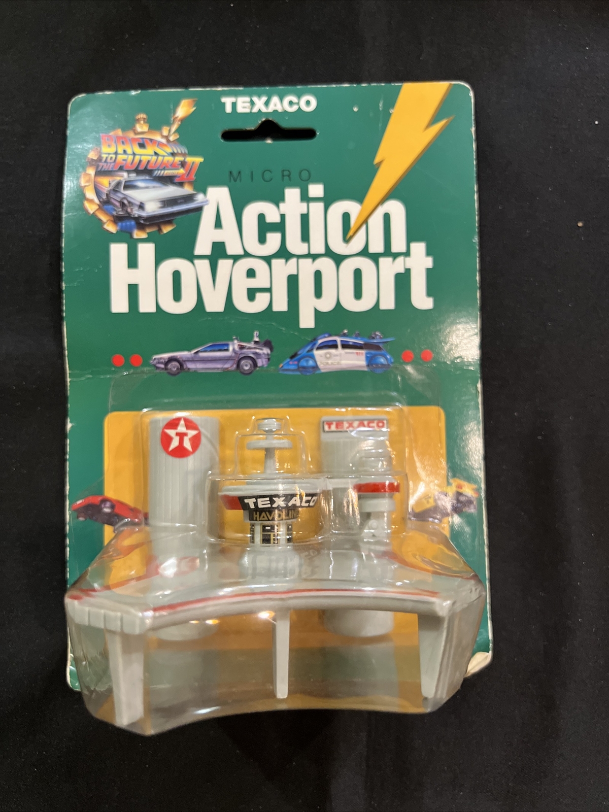 Micro Action Hoverport Back to the Future 1989 Amblin NEW MOSC SEALED