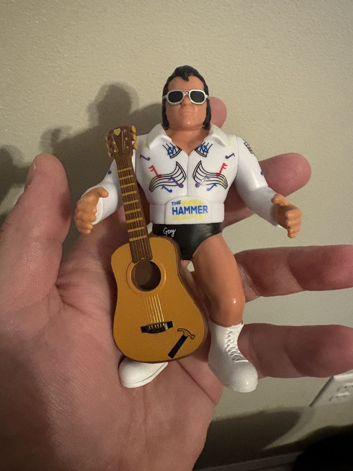 LOOSE Rare EPIC GREG VALENTINE Rock N Roll Ser 3 Retro Megastars 4.5&Prime; Sold Out!