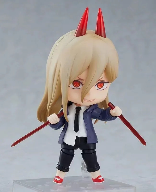 10cm Chainsaw Man Power Q Version Nendoroid Anime Figure PVC Toy Gift