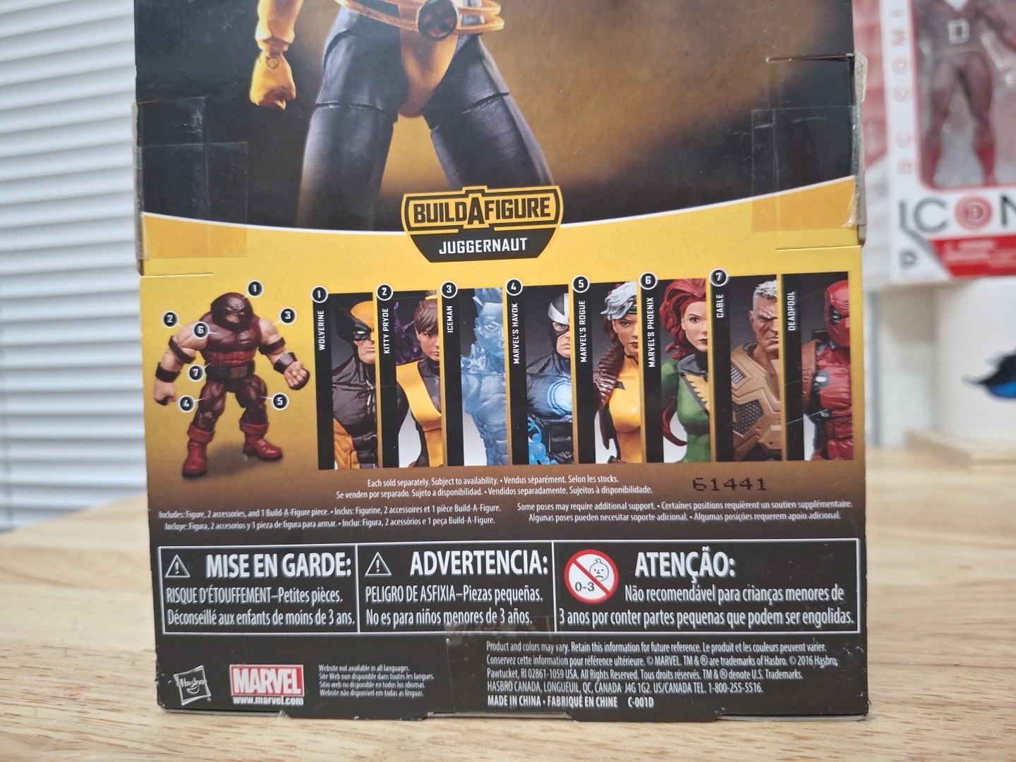 2016 Hasbro Marvel Legends Juggernaut BAF Wave Kitty Pride 6&Prime; Figure *read