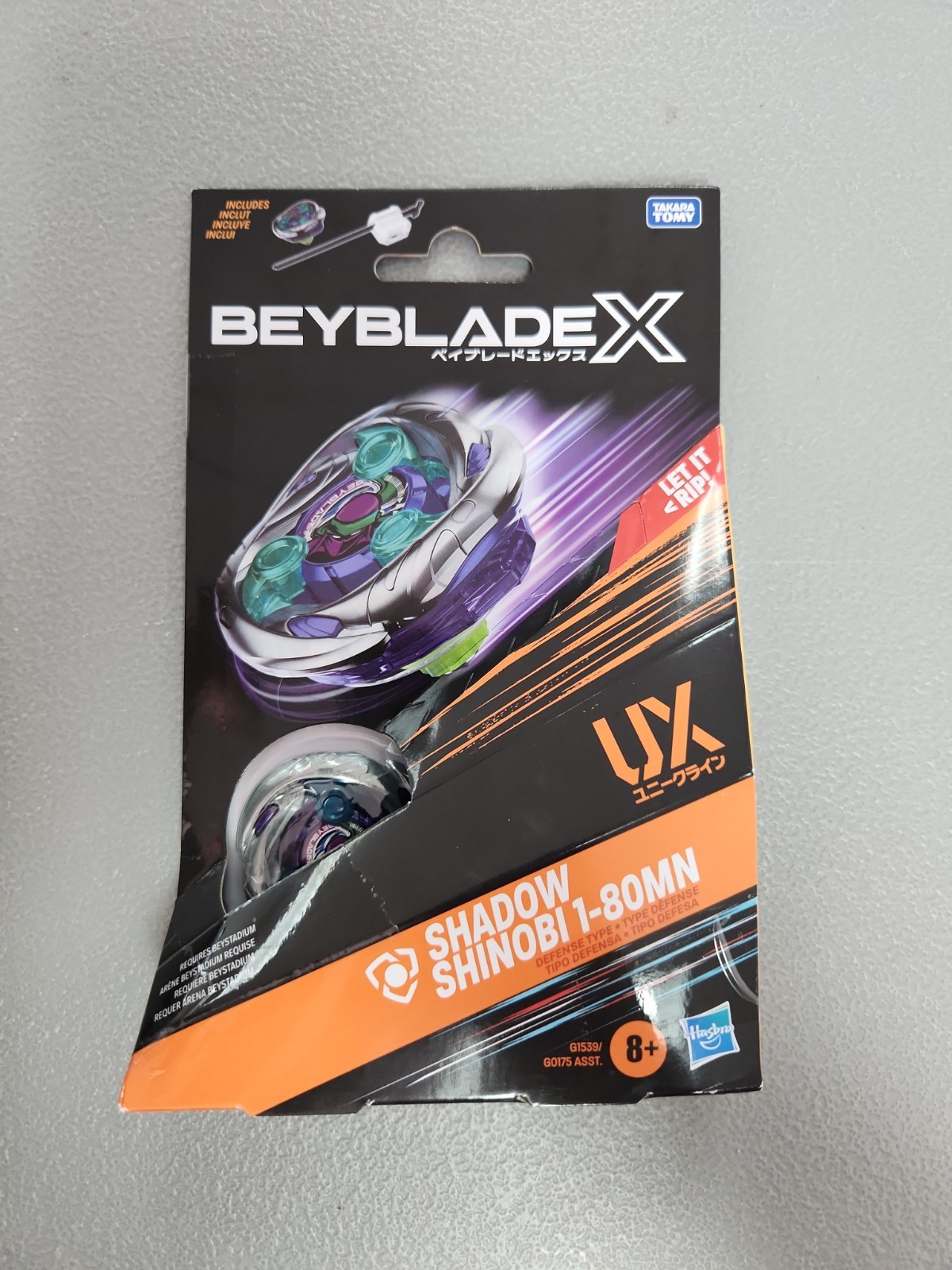Beyblade X Shadow Shinobi 1-80MN Takara Tomy