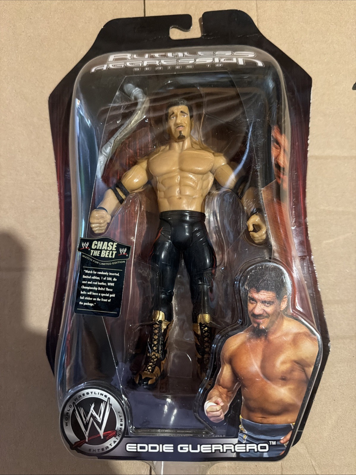 Wwe Jakks Pacific Eddie Guerrero Ruthless Aggression Series 18 MOC Sealed