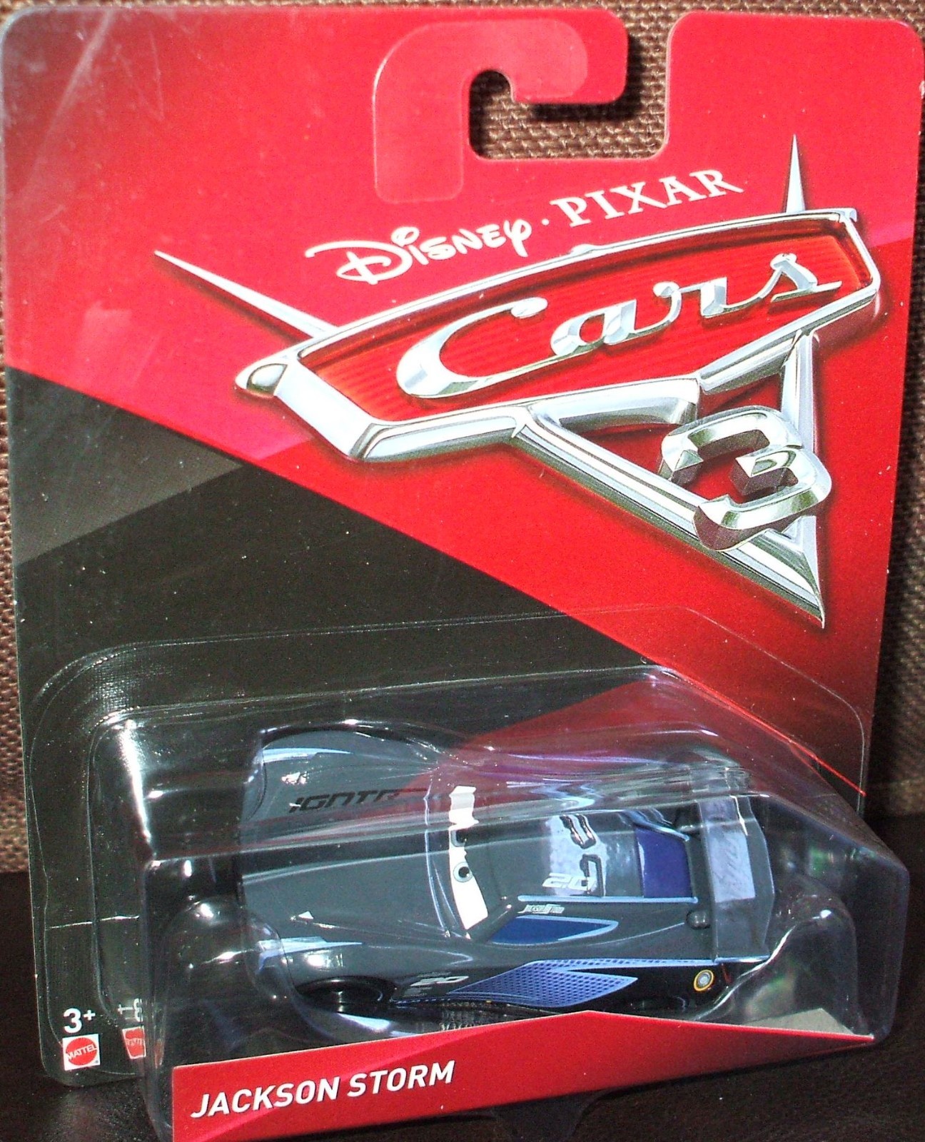 2017 Disney Pixar CARS 3 MOVIE ~ JACKSON STORM ~ Die-Cast 1:55 scale Race Car