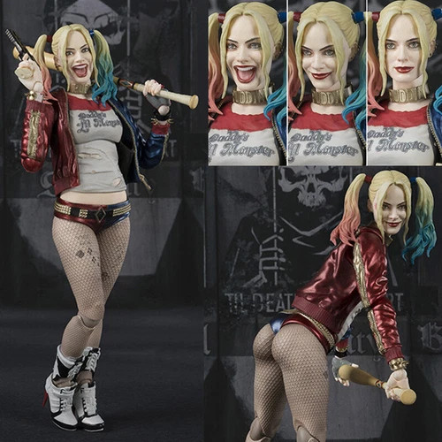 SHF Suicide Squad The Clown&rsquo;s Girl Harley Quinn PVC Action Figure NEW IN BOX 6in