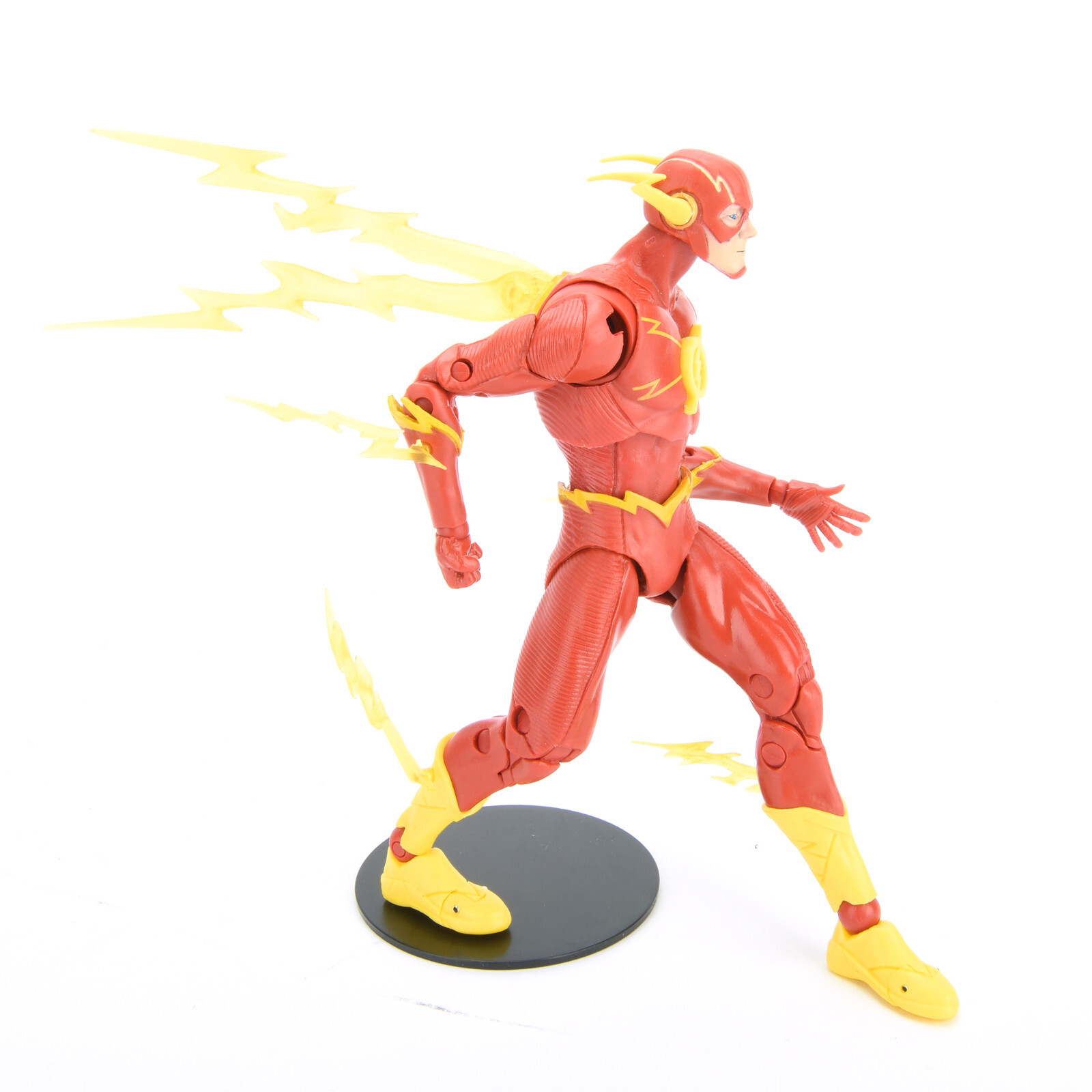 DC Multiverse The Flash 7&Prime; Action Figure w/Lighting Strap & Stand OPEN BOX