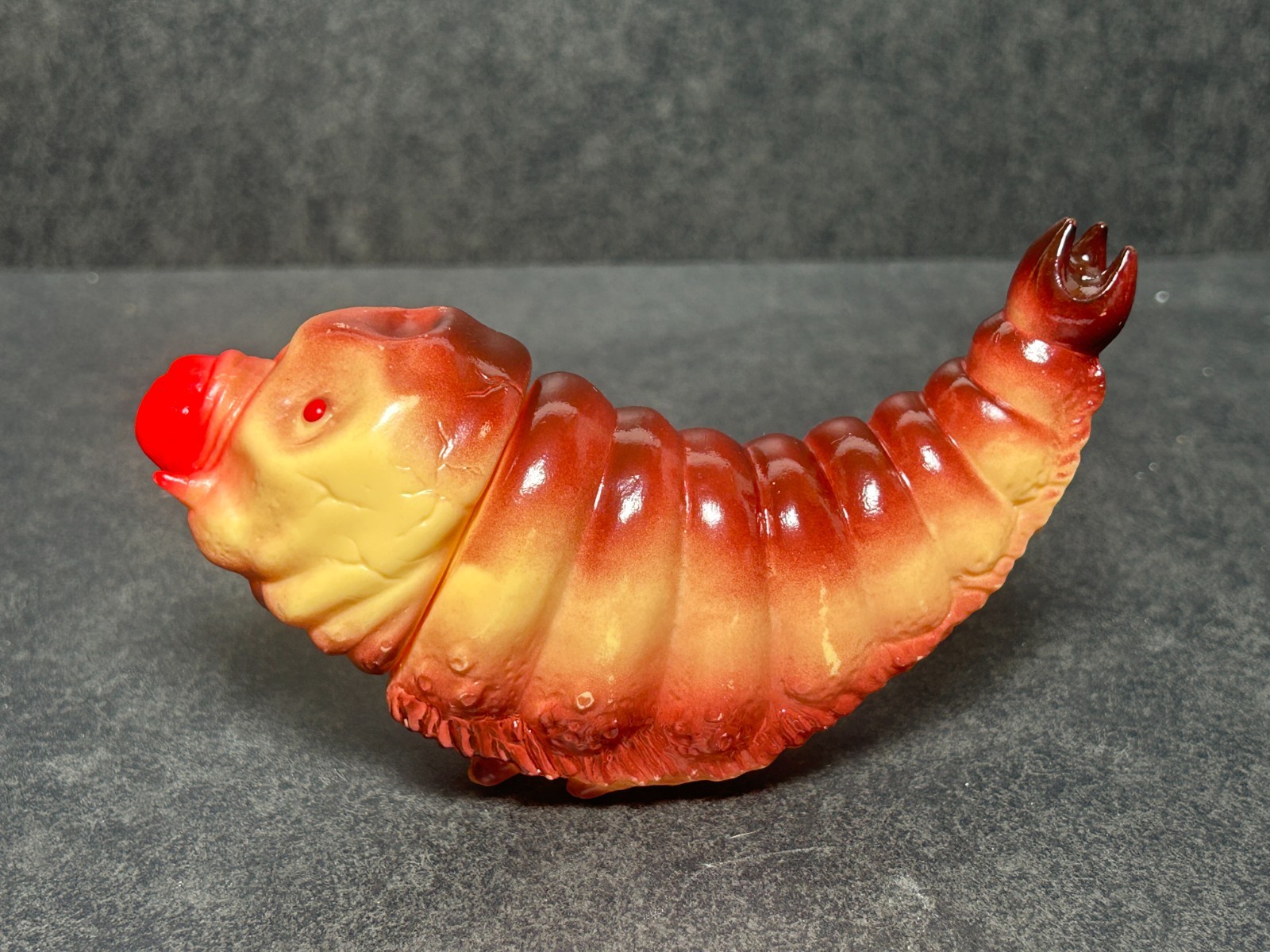 Marusan Mothra Larva Sofubi 6.3&Prime; Soft Vinyl Figure Godzilla 1998 w/ Header & Bag