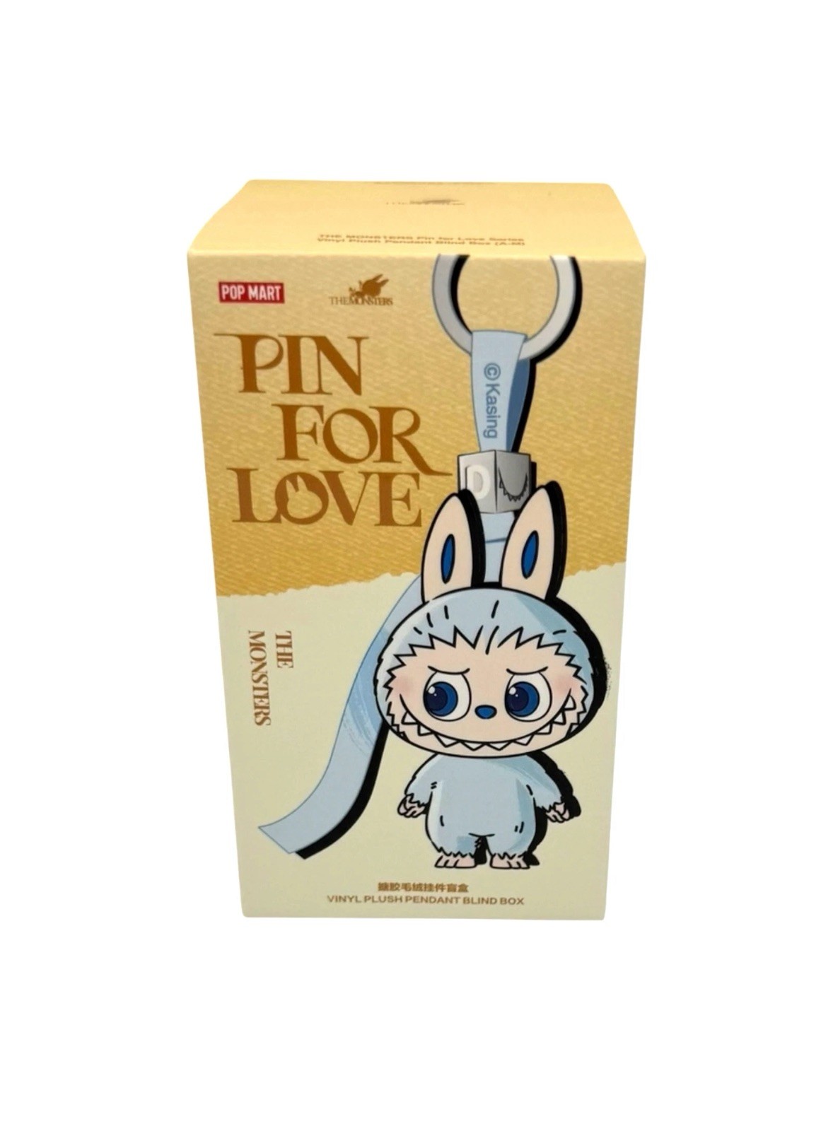 *USA*Authentic POPMART THE MONSTERS LABUBU PIN FOR LOVE SERIES Blind Box A-M/N-Z