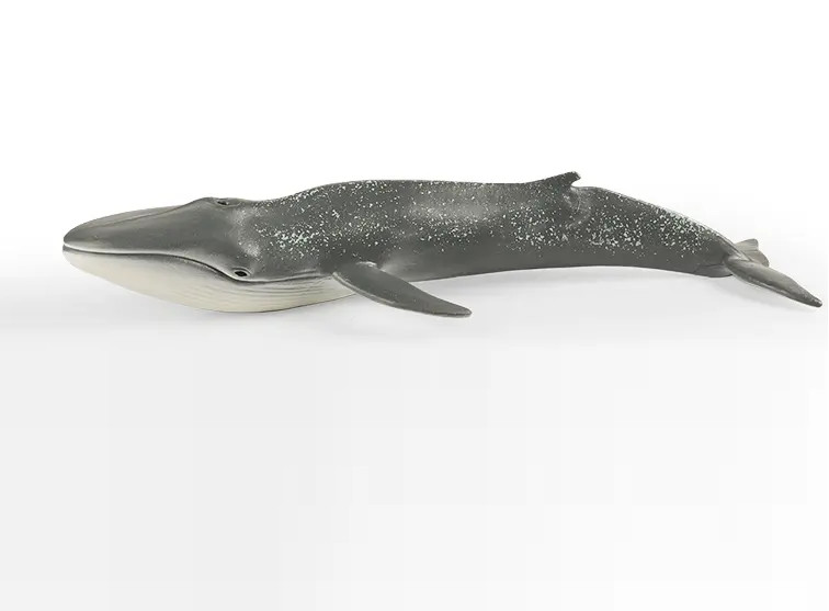Blue Whale Toy Action Figure Small Animal Figurine Doll Gift for Kids