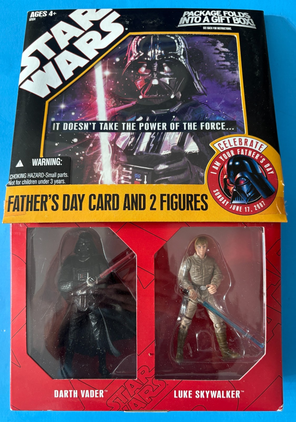 STAR WARS 30TH LUKE SKYWALKER & DARTH VADER FATHER&rsquo;S DAY 2 PACK