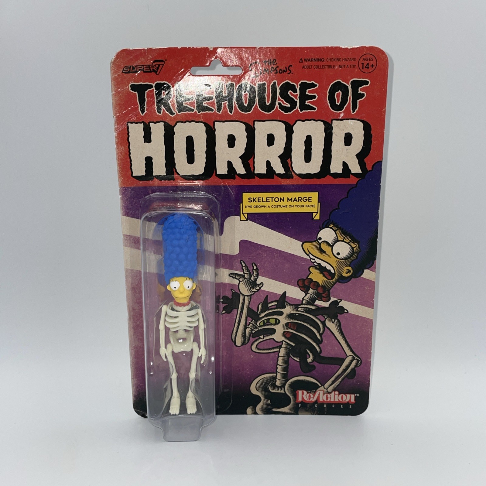 Super7 Simpsons Treehouse Of Horror Skeleton Marge