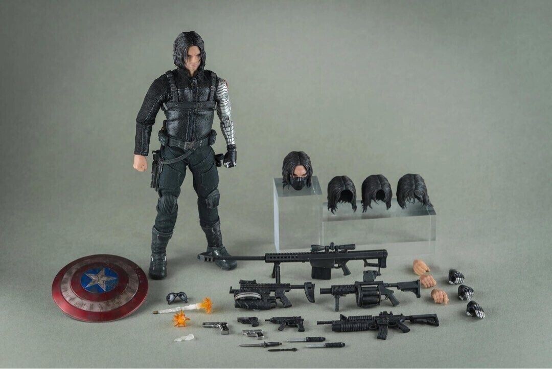 Nota Studio 1/12 Winter Soldier Bucky Barnes 6 » Deluxe Action Figure Model