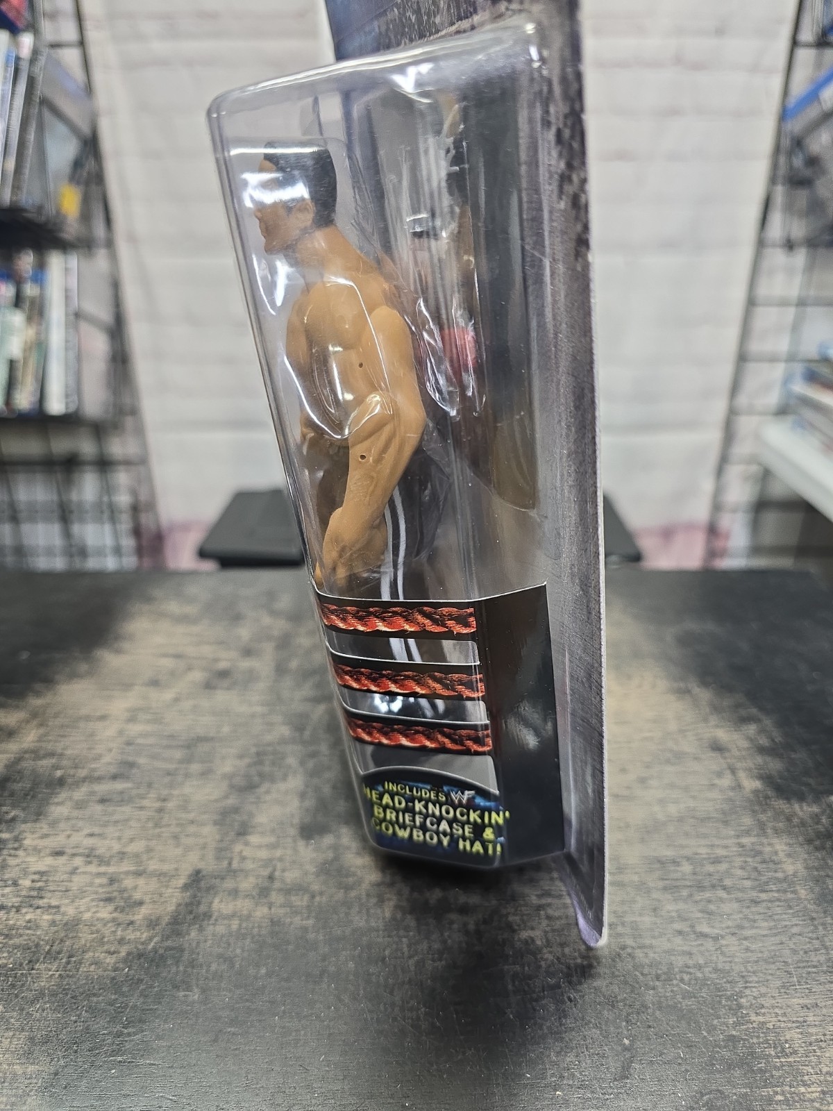 The Rock Action Figure ERROR ONLY 1 IN EXISTENCE Holy Grail Of Wrestling Figures
