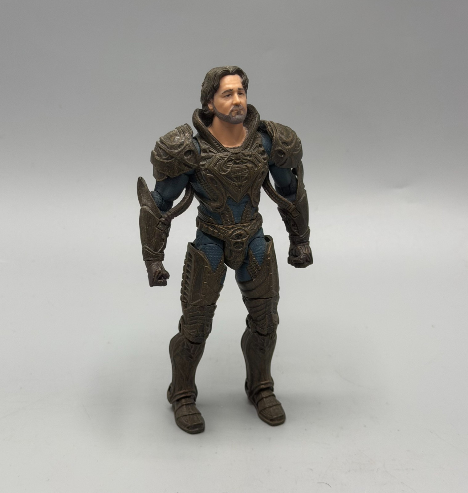 Mattel DC Movie Masters Jor-El 6&Prime; Figure Russell Crowe Superman Man of Steel