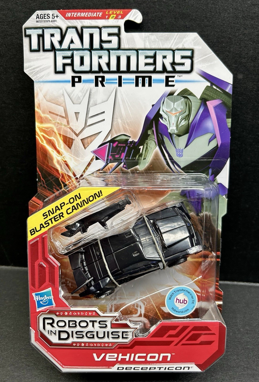 TRANSFORMERS PRIME Robots in Disguise Deluxe Class VEHICON – MOSC!