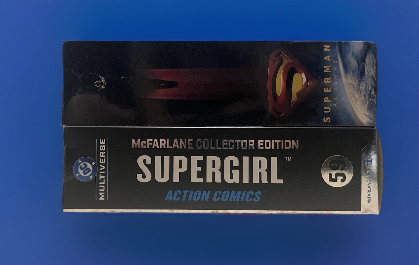 2 McFarlane DC Multiverse Brandon Routh Superman Returns Comic Supergirl 59 NIB