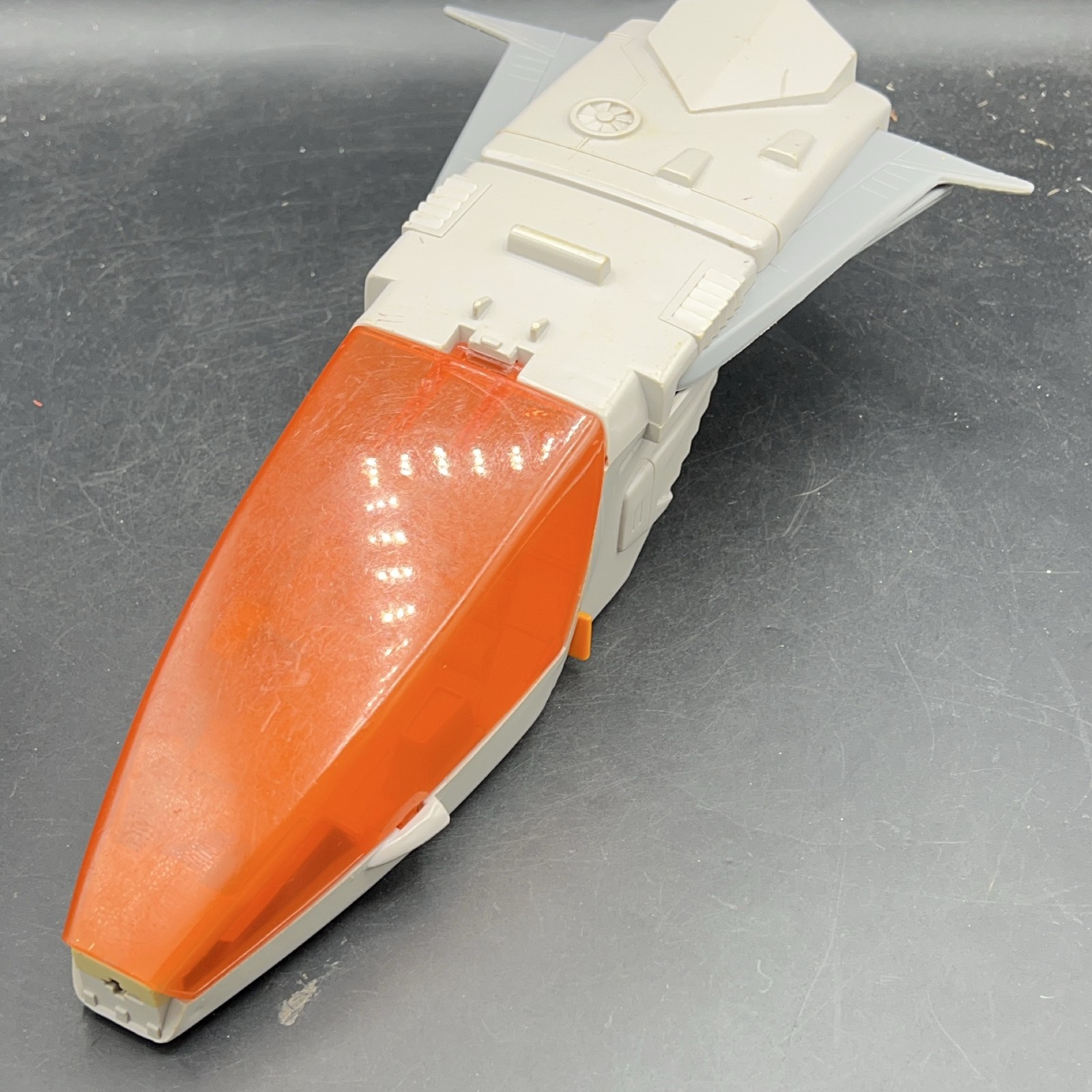 Kenner Silverhawks Sprinthawk 1987 Action Figure Gray Orange Missile