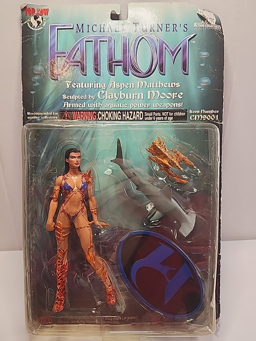 Michael Turner&rsquo;s FATHOM Aspen Matthews 6&Prime; Action Figure Clayburn Moore 1999 New