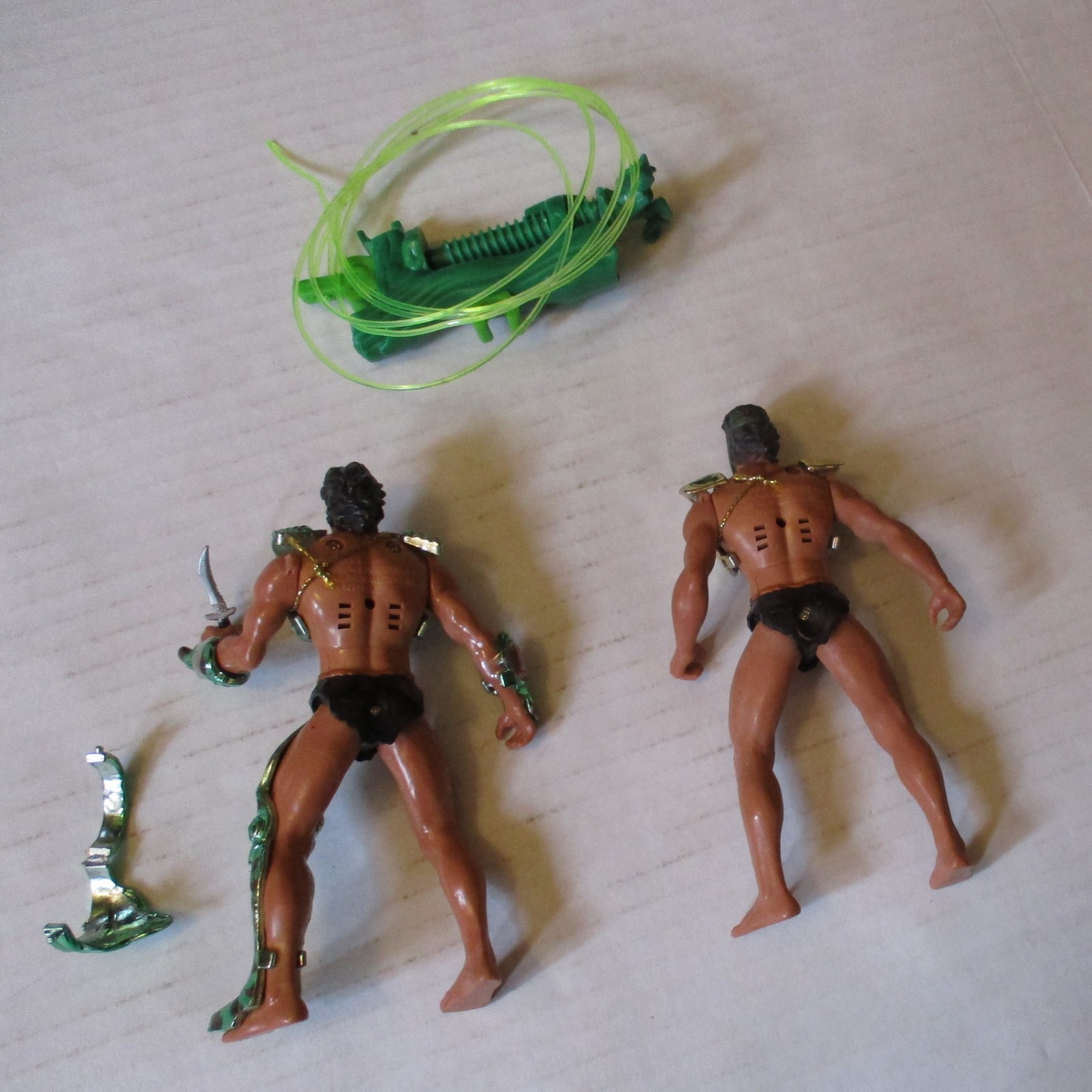 Trendmasters Tarzan Epic Adventures Figure & Accessory Lot 90&rsquo;s Vintage Micro