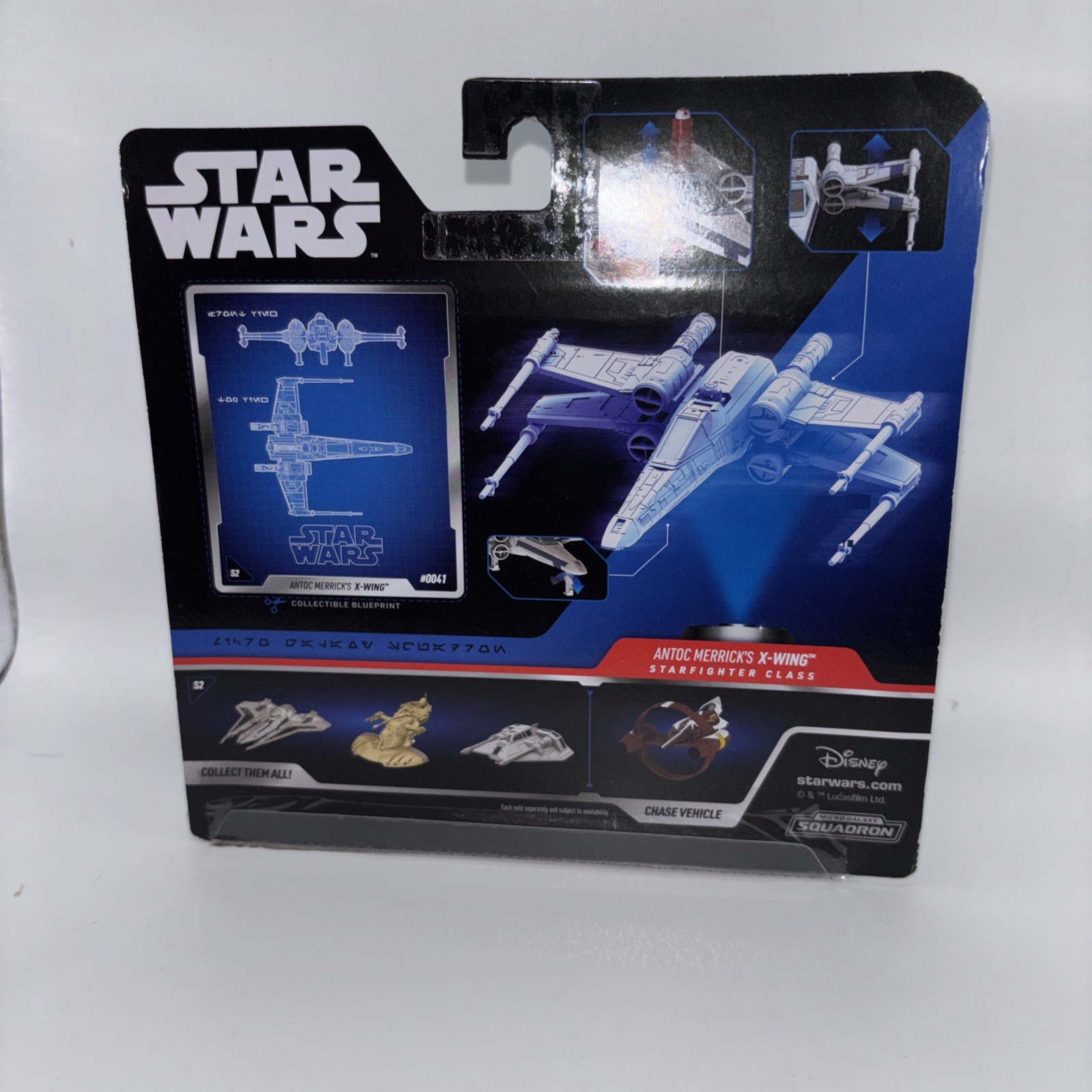 Star Wars Micro Galaxy Squadron Ser. 2 Antoc Merrick&rsquo;s X-Wing *EXPEDITED 🌎 🔥🚢