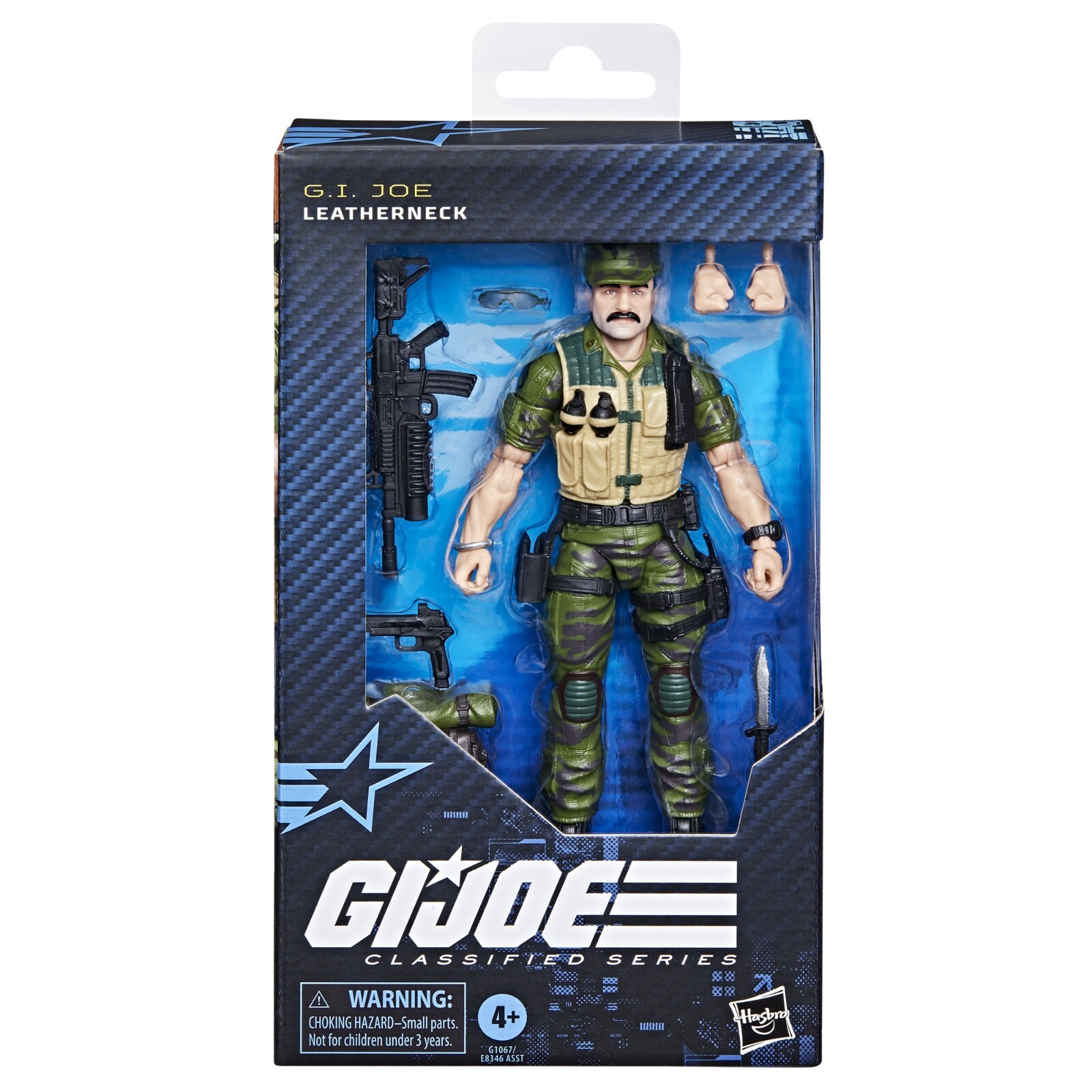 G.I. Joe Classified Series Leatherneck 6&Prime; inch tall Action Figure by Hasbro Toys