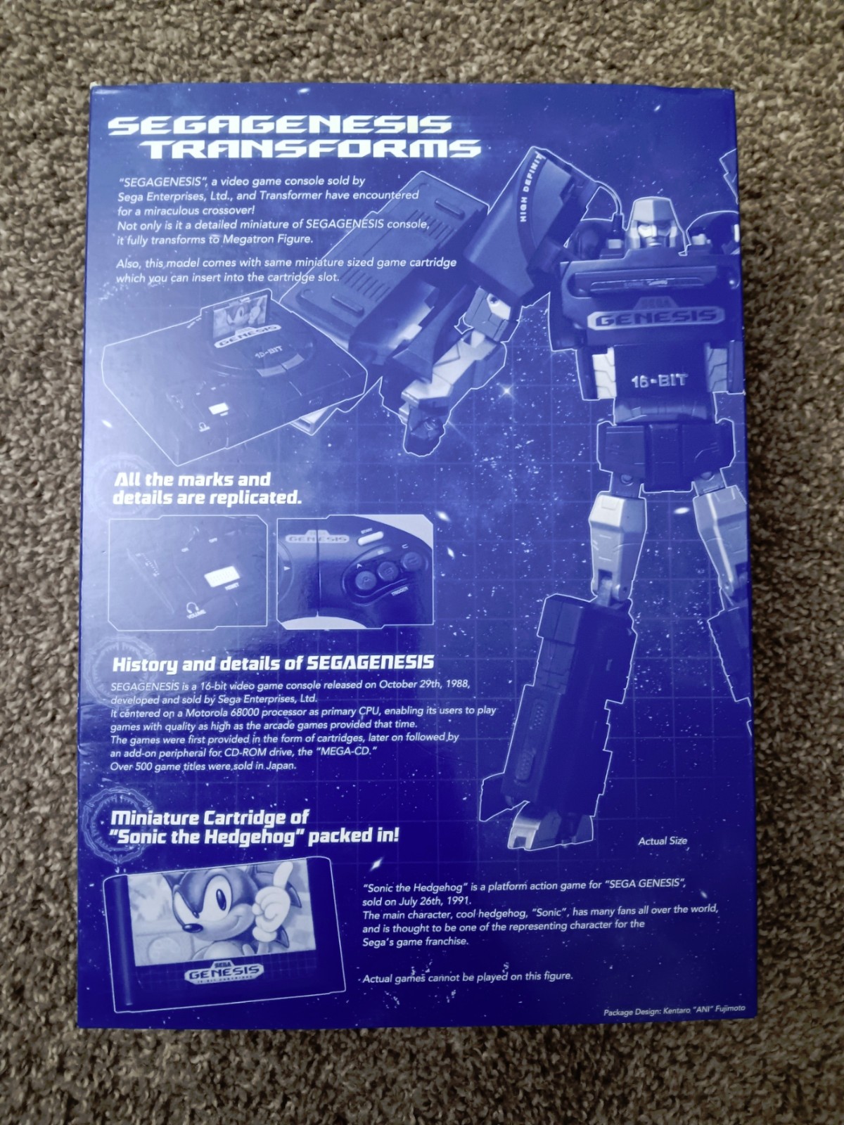 Transformers Sega Genesis Megatron from Takara- Brand New