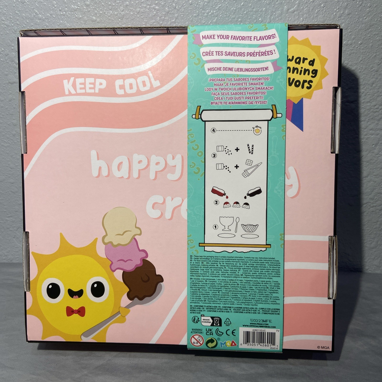 MGA&rsquo;s Miniverse Make It Mini Food/Ice Cream Social BRAND NEW! FAST FREE SHIPPING