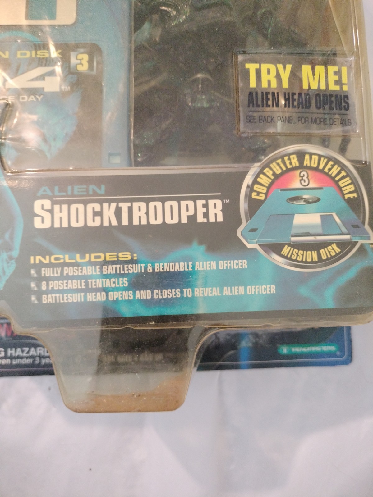 Independence Day &lsquo;ID4&rsquo; Alien Science Officers Action Figure 1996