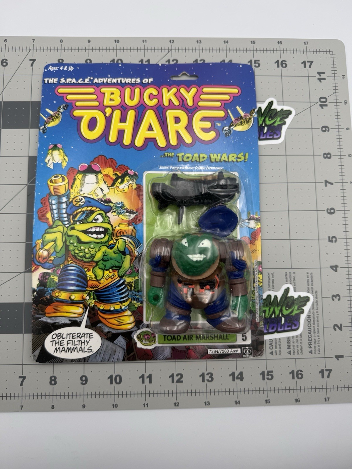 1990 Bucky O&rsquo;Hare The Toad Wars Toad Air Marshall By Hasbro Rare Vintage