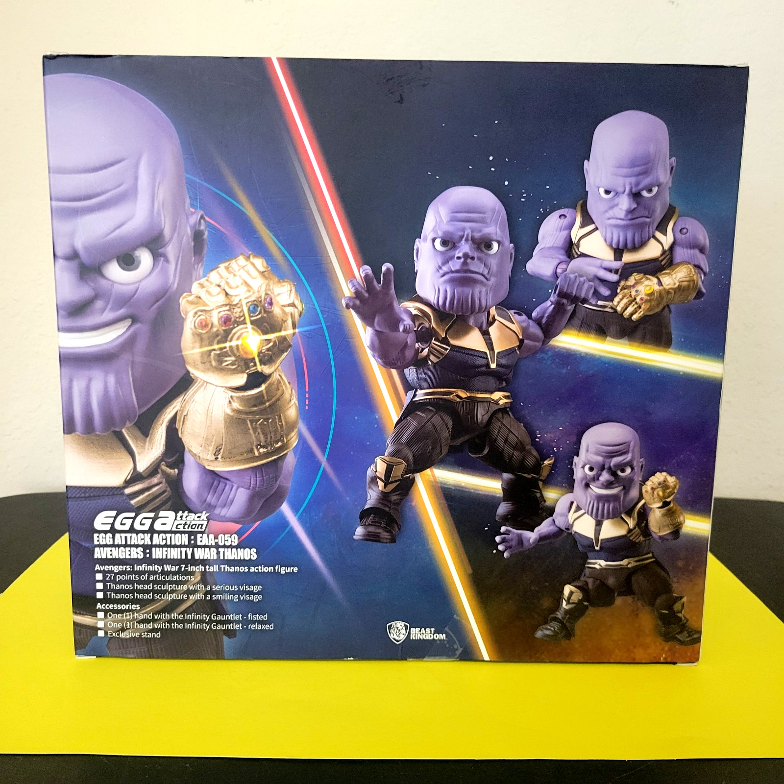 Beast Kingdom THANOS Gauntlet Egg Attact Action Figure EAA-059