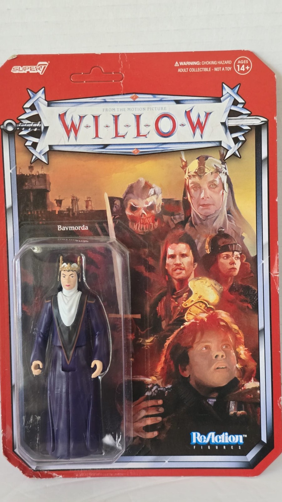 Willow Bavmorda Highly Collectable Premium Qaulity ReAction 3.75&Prime; Action Figure