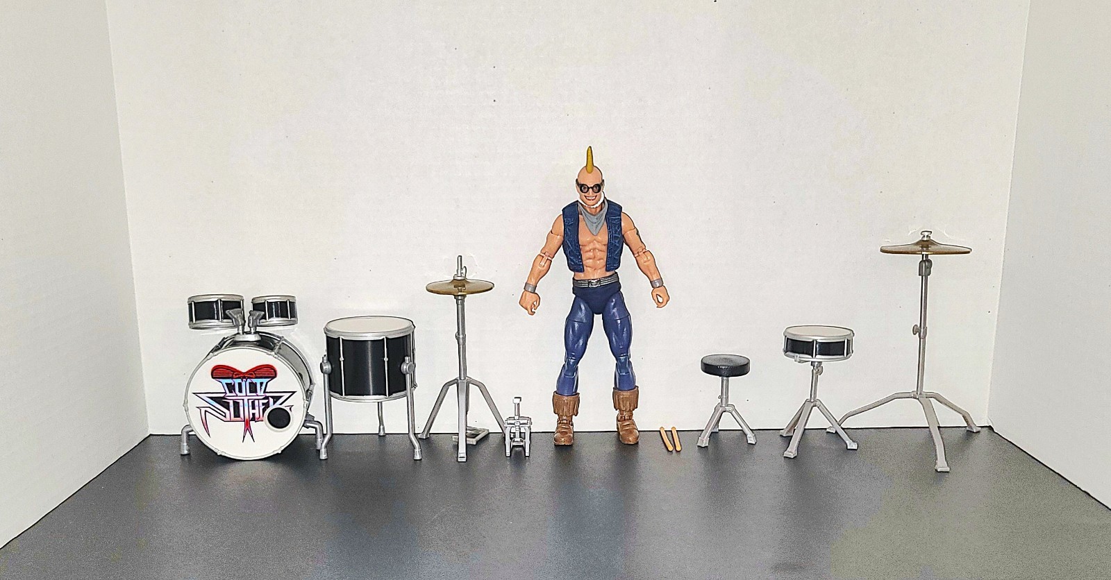 GI G.I. Joe Classified Series 163 Buzzer from Dreadnoks Cold Slither 4-Pack