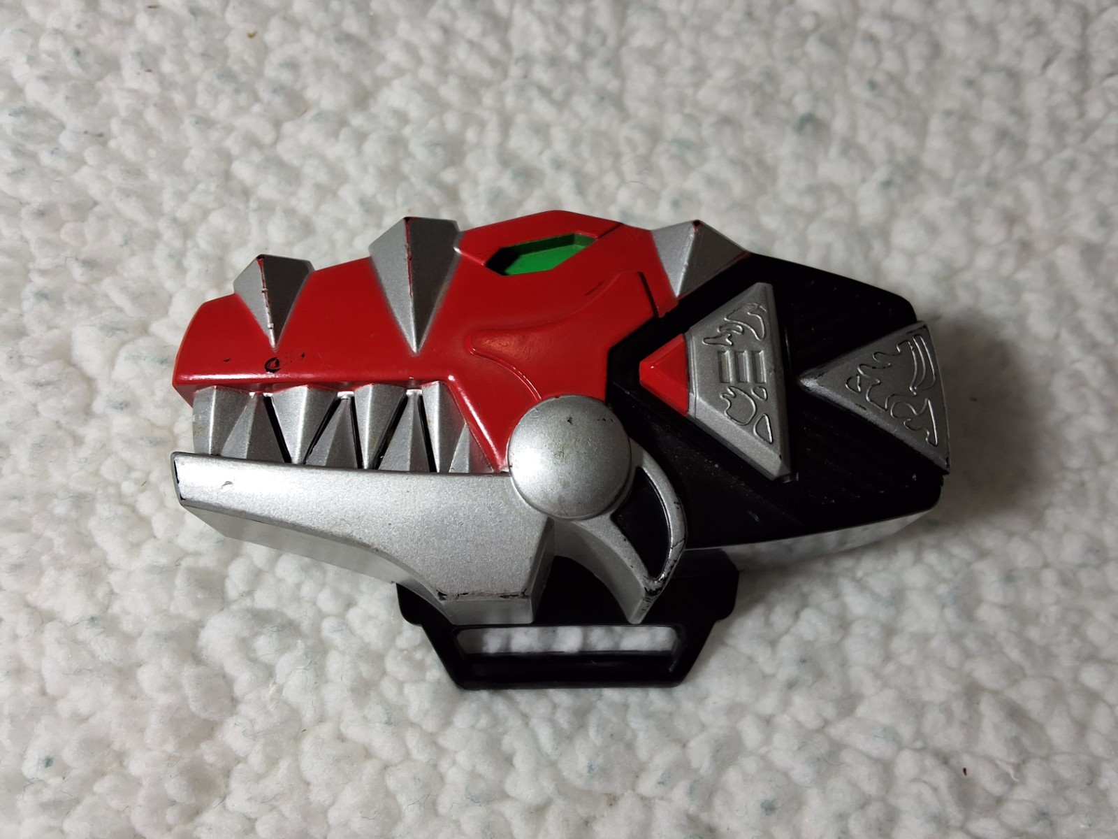 Power Rangers Dino Thunder Abaranger commander Morpher 2004 Bandai Red Ranger
