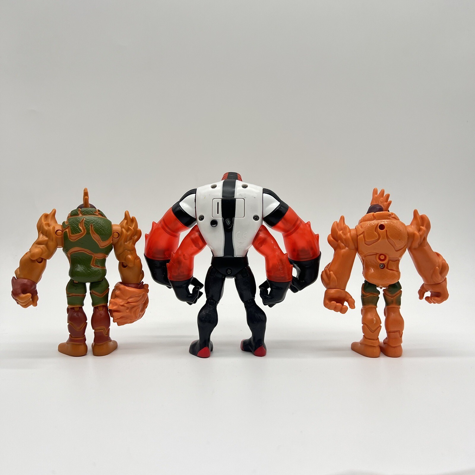 Ben 10 Alien Force Heatblast & Hot Shot Action Figure Playmates Cartoon Network