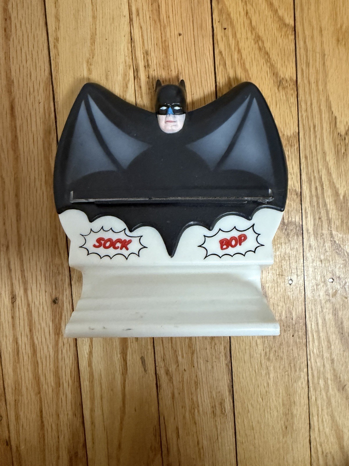 Vtg 1977 Janex Comic Book BATMAN Desk Set Stand Display Statue Adam West