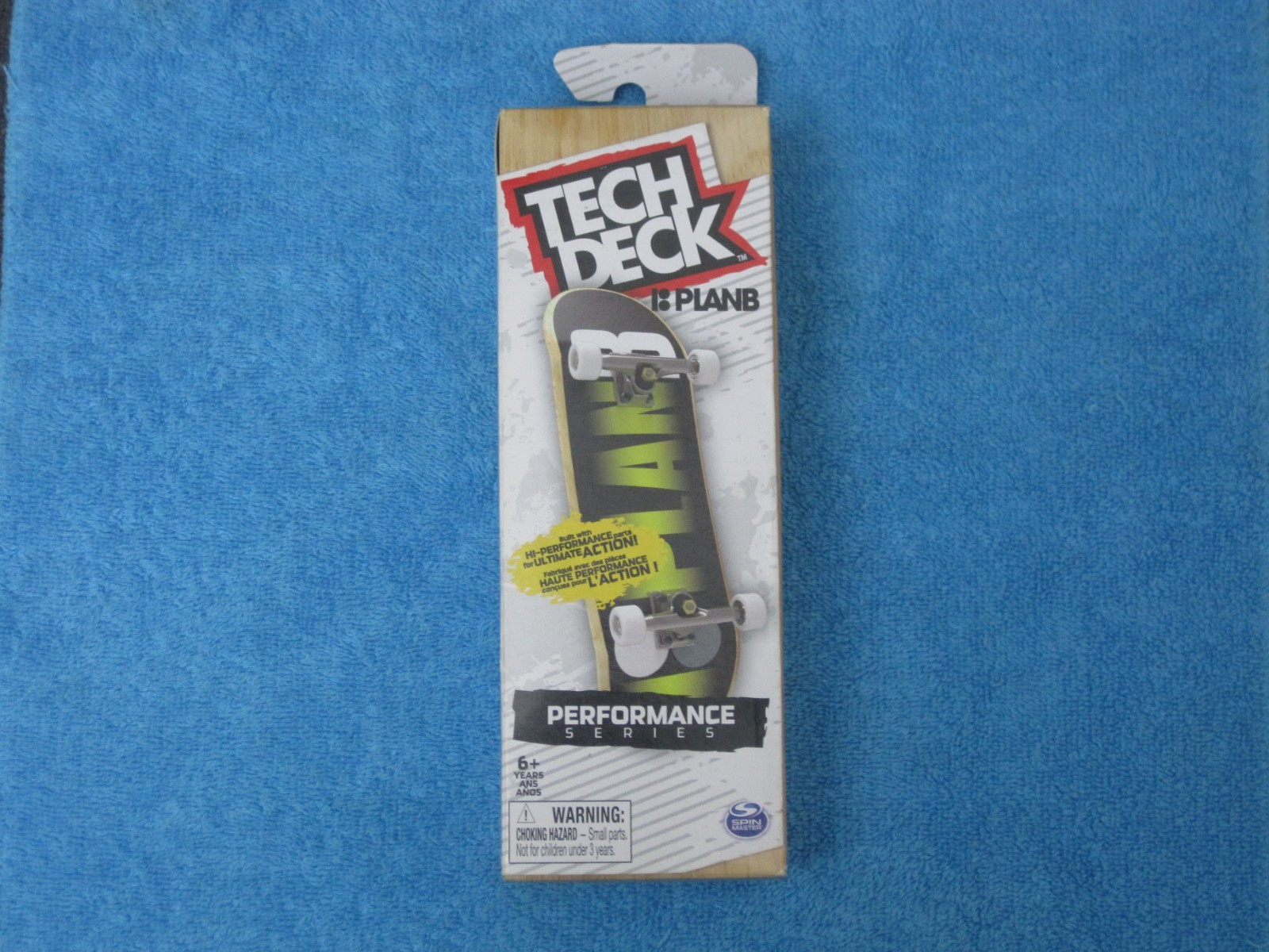 Plan B Tech Deck performance series skateboard fingerboard NOS rare real wood