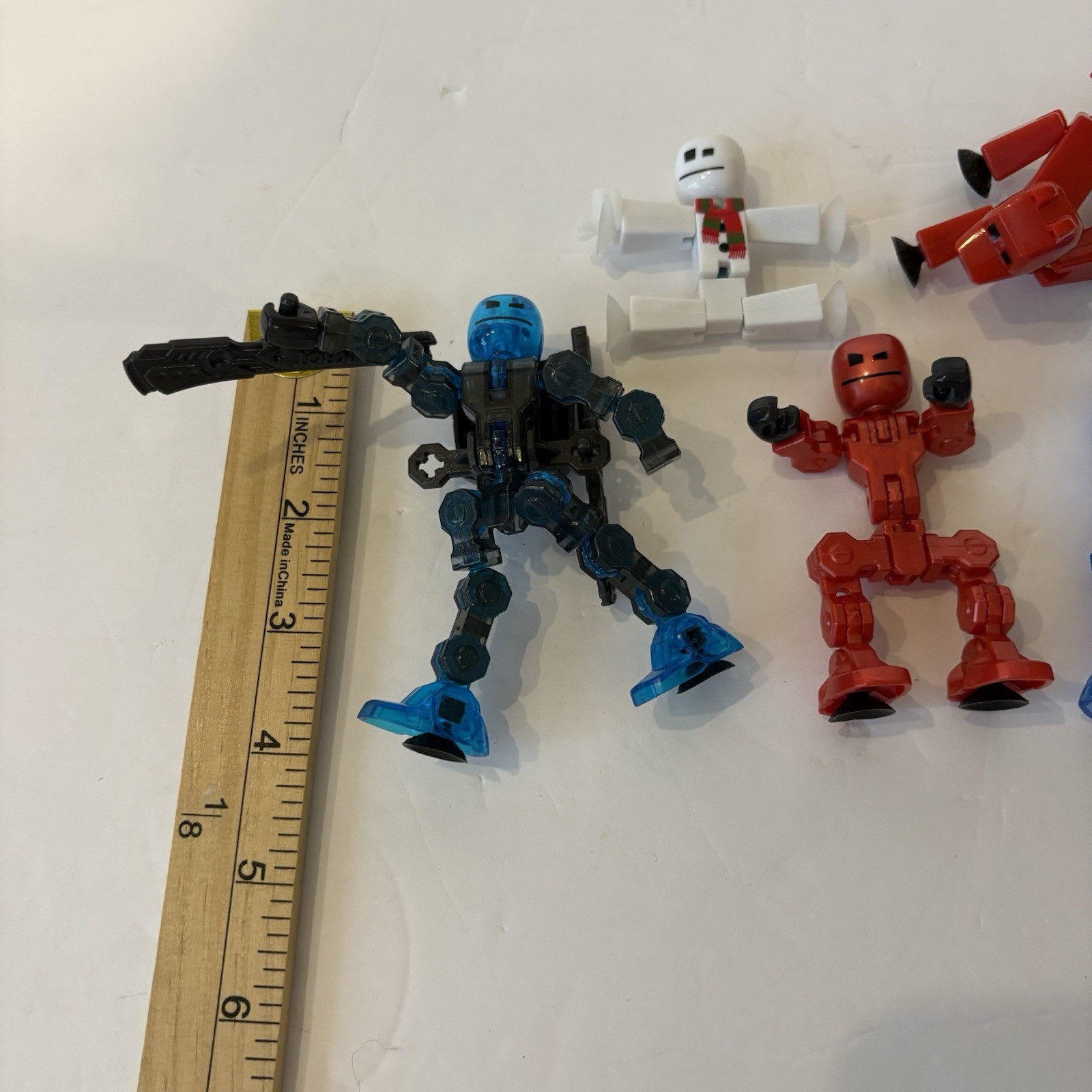 Zing Klikbot Stikbot Stop Motion Animation Stickbots Figure Lot Of 5