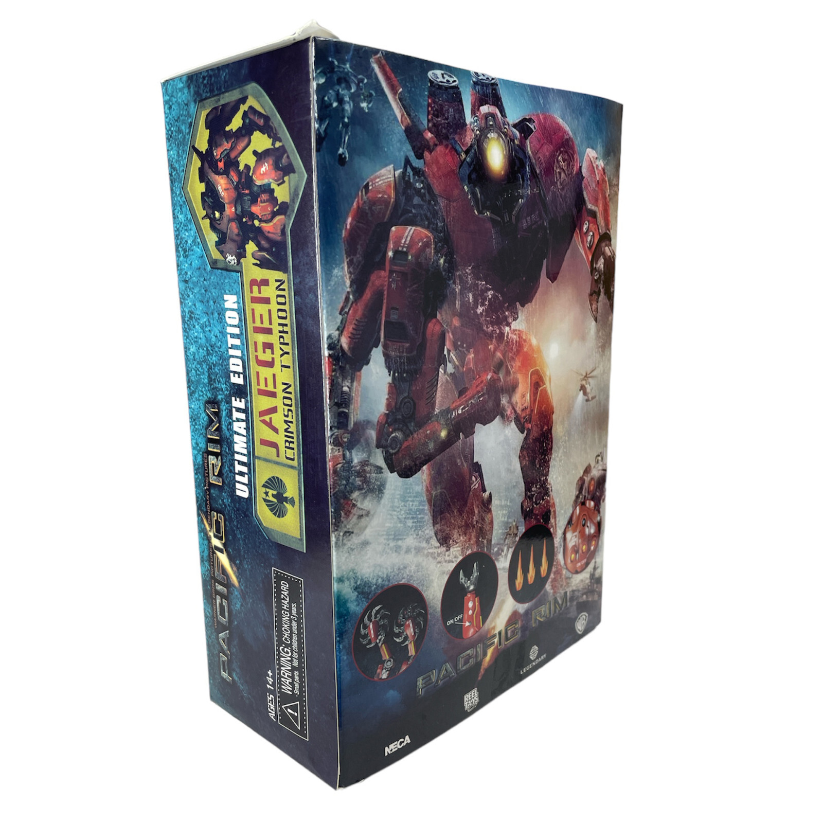 Crimson Typhoon Jaeger 7&Prime; Movable Figure Toy Gift Statue Pacific Rim Gift Box