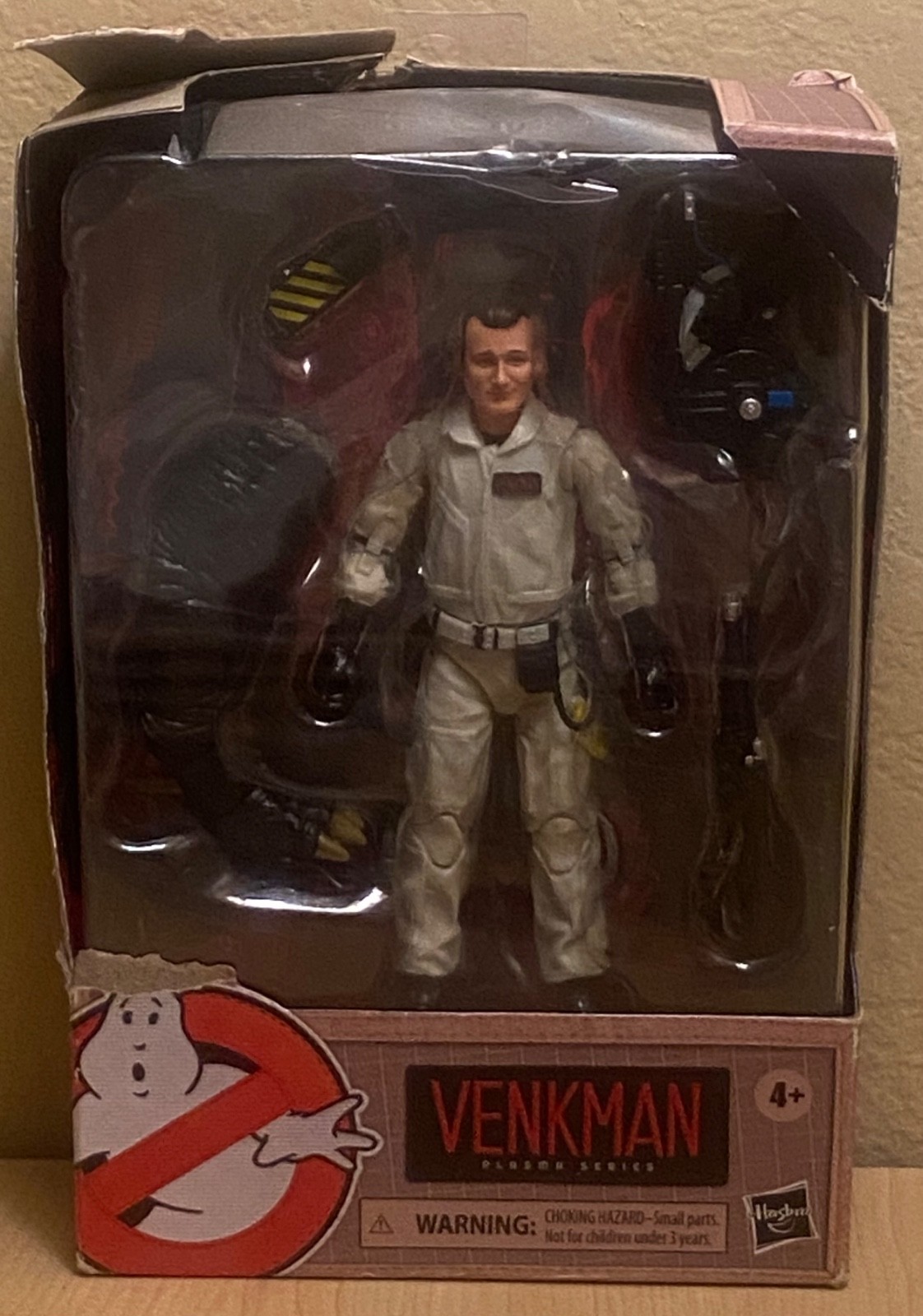2020 Hasbro GHOSTBUSTERS DR. PETER VENKMAN Plasma Series New in Open Damaged box