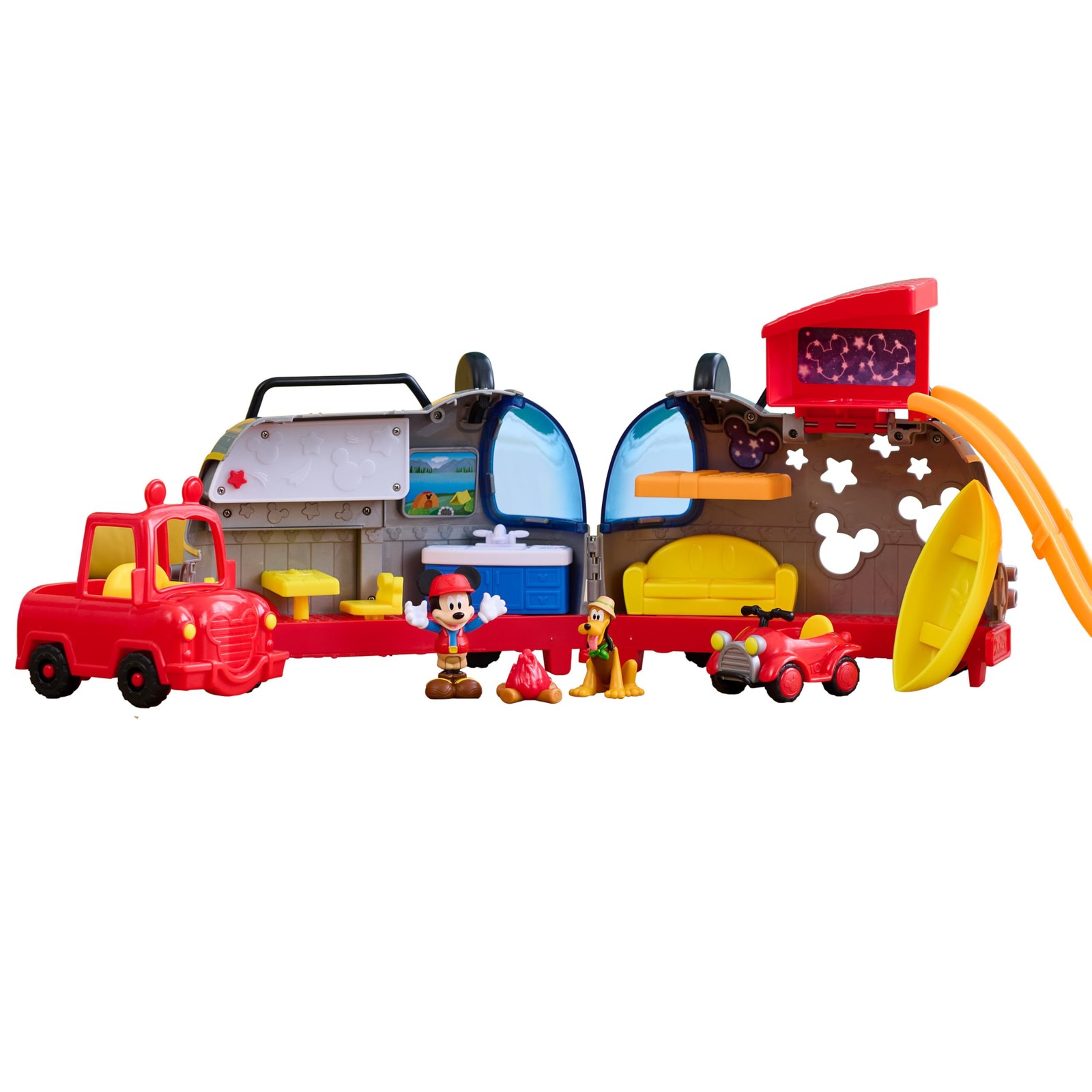 Disney Junior Happy Camper Lights and Sounds Playset, 12-Pieces, Bonus Pieces…