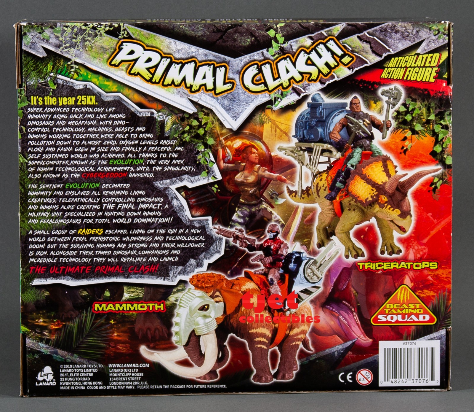 Lanard Primal Clash Dino Commander Beast Taming Squad Exclusive 2018 New