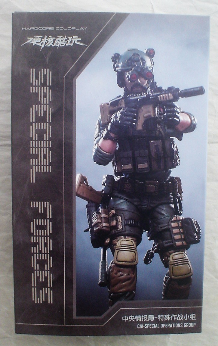 CIA SPECIAL OPERATIONS GROUP Hardcore Coldplay Forces 1:18 4&Prime; JoyToy GI Joe MTF
