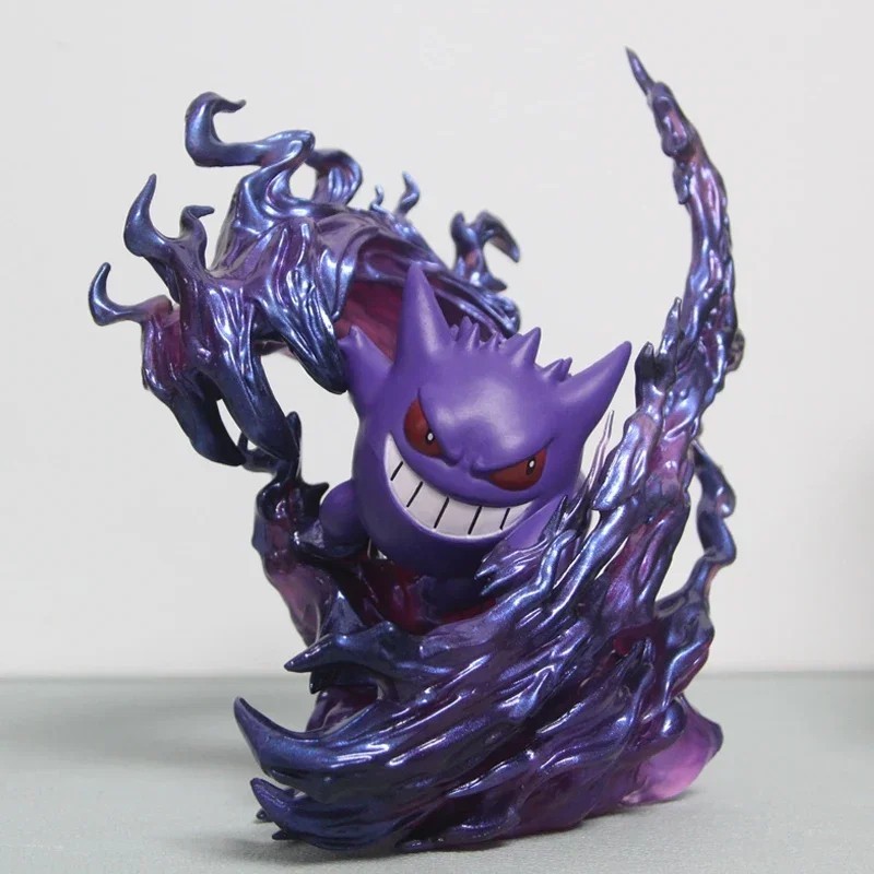 Authentic Anime Gengar Battle Feature Figure Collectible Statue PVC Model Gift