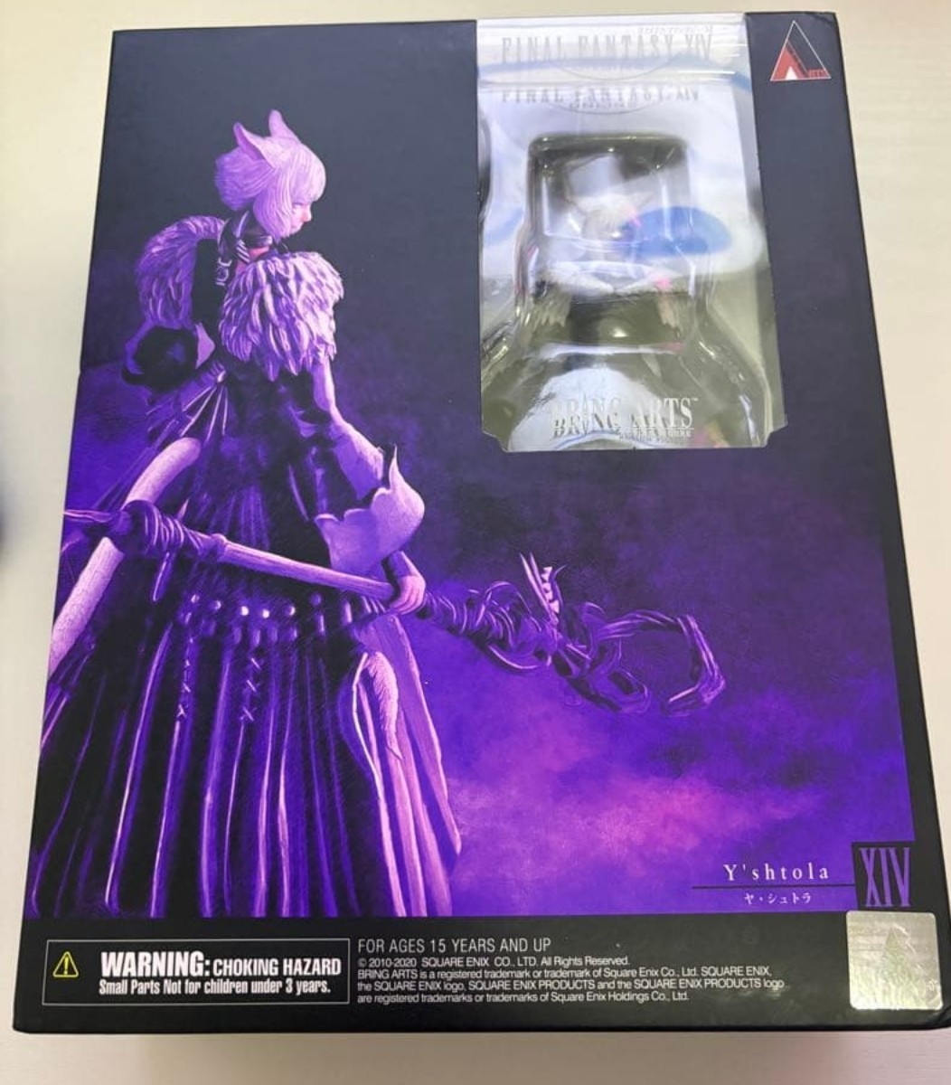 Final Fantasy XIV Y&rsquo;shtola Bring Arts Action Figure Authentic