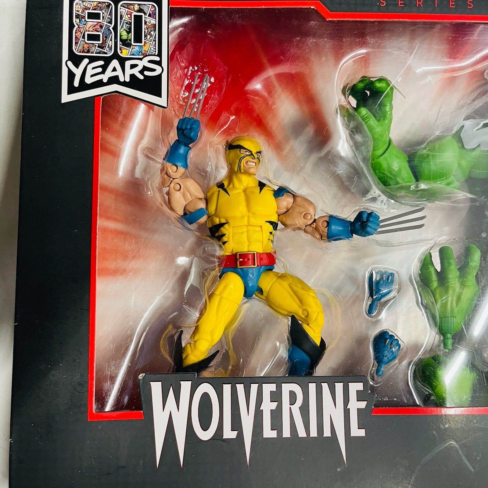Wolverine 1st Appearance Vs Hulk Marvel Legends 80 Years Series NIP 2 Pk Set