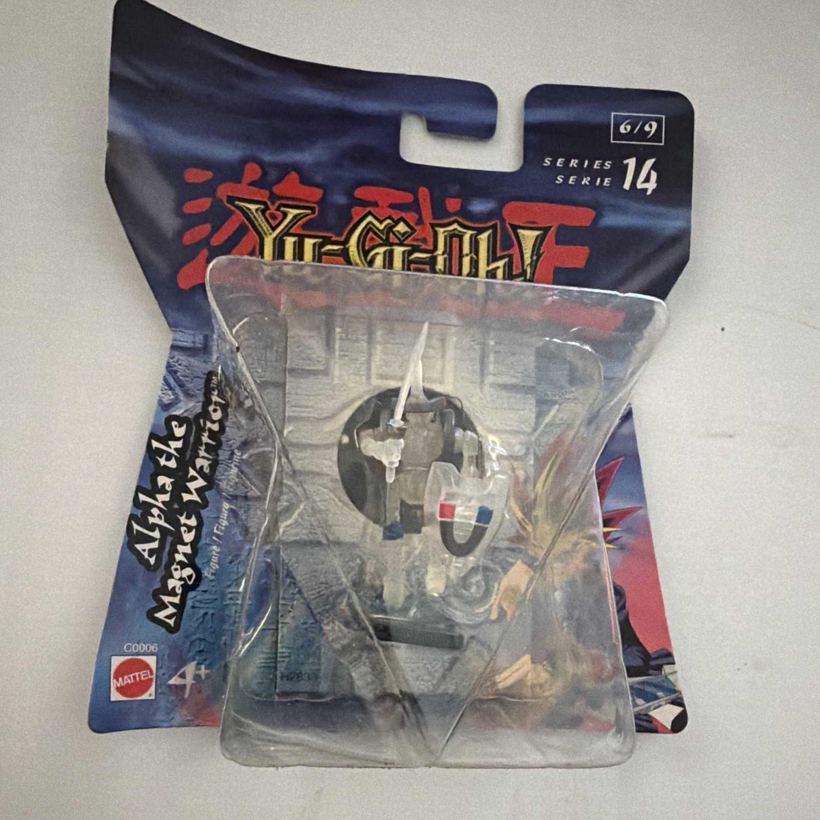 Mattel Yu-Gi-Oh! Series 14 Alpha the Magnet Warrior w/ Hologram 2004