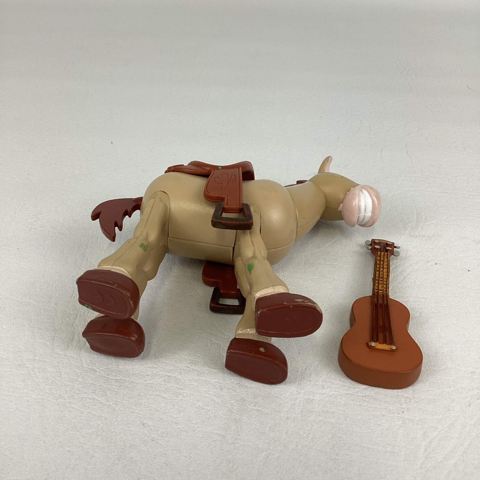 Disney Pixar Toy Story Woody&rsquo;s Roundup Bullseye Horse Figure w Guitar Bundle Lot
