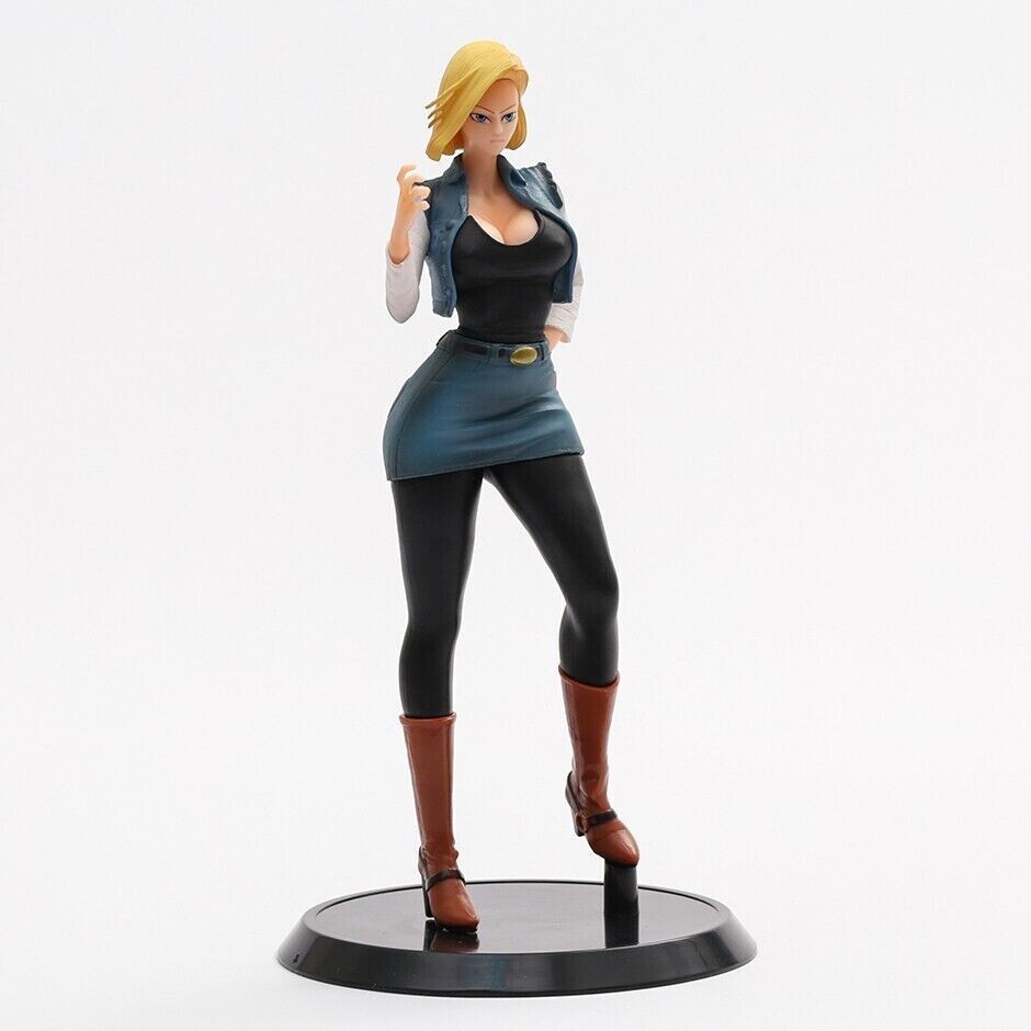 Dragon Ball Anime Figures Android 18 Figure DBZ PVC Statue Model Toys With Box